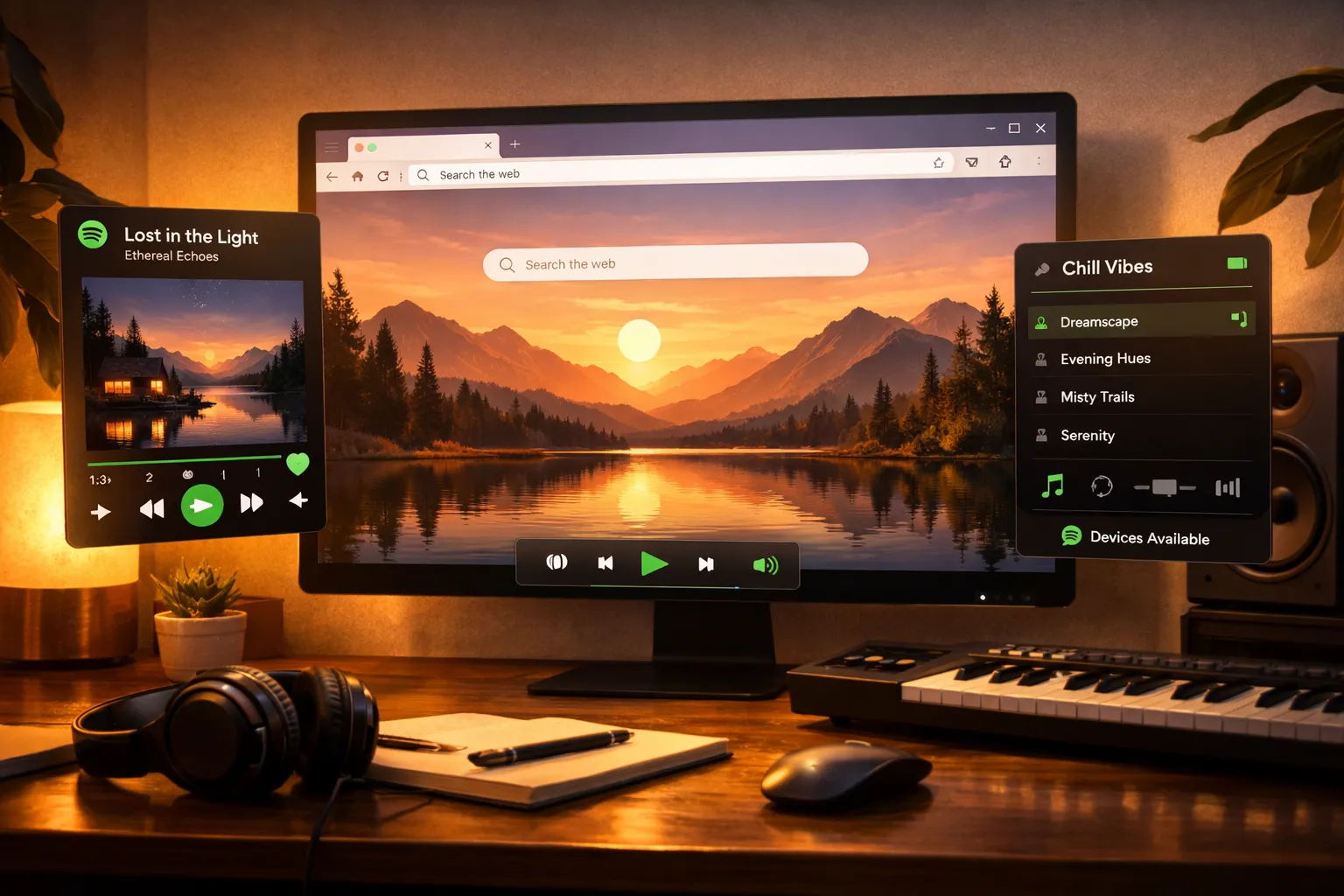Dream Afar + Spotify: Create the Perfect Focus Music Environment