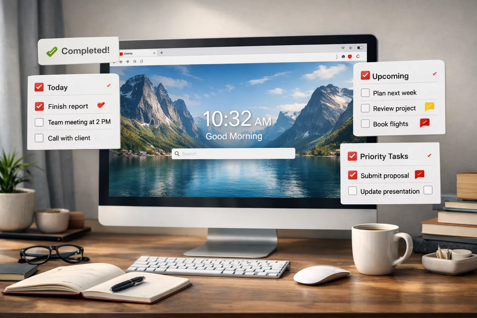 Dream Afar + Todoist: Master Task Management with Visual Focus